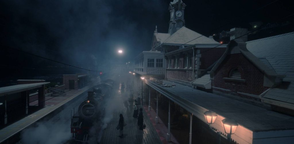 VFX Breakdown image of Warrior Season 3. Sky Replacement, Cleanup and camera projection.